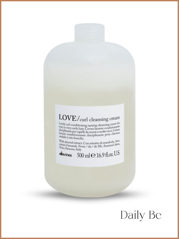 dailybe .zip LOVE CURL Cleansing Cream