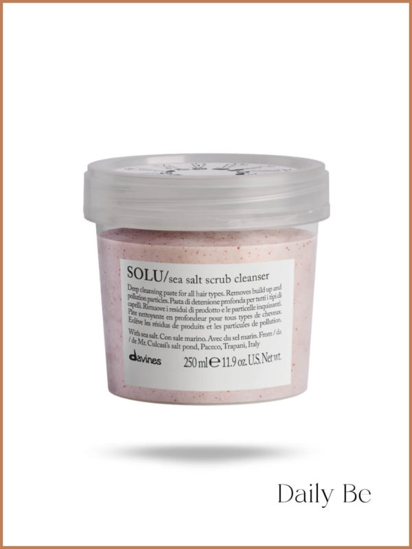 dailybe .zip SOLU Sea Salt Scrub Cleanser
